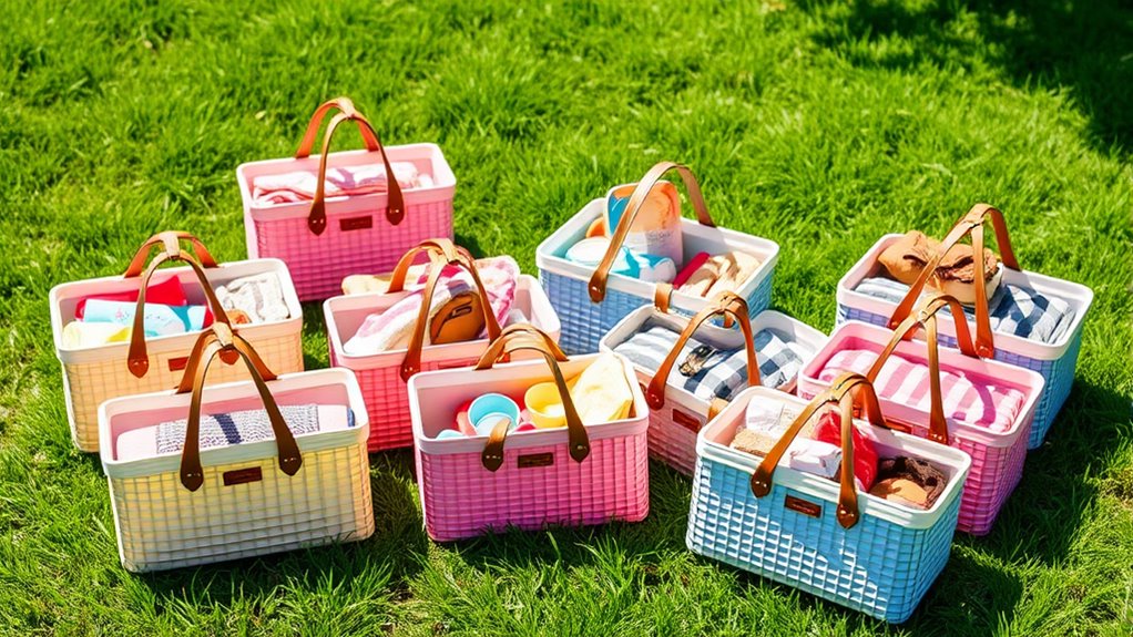 top waffle picnic baskets