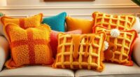 top waffle pillow collection