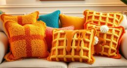 top waffle pillow collection