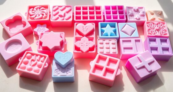 top waffle soap mold kits