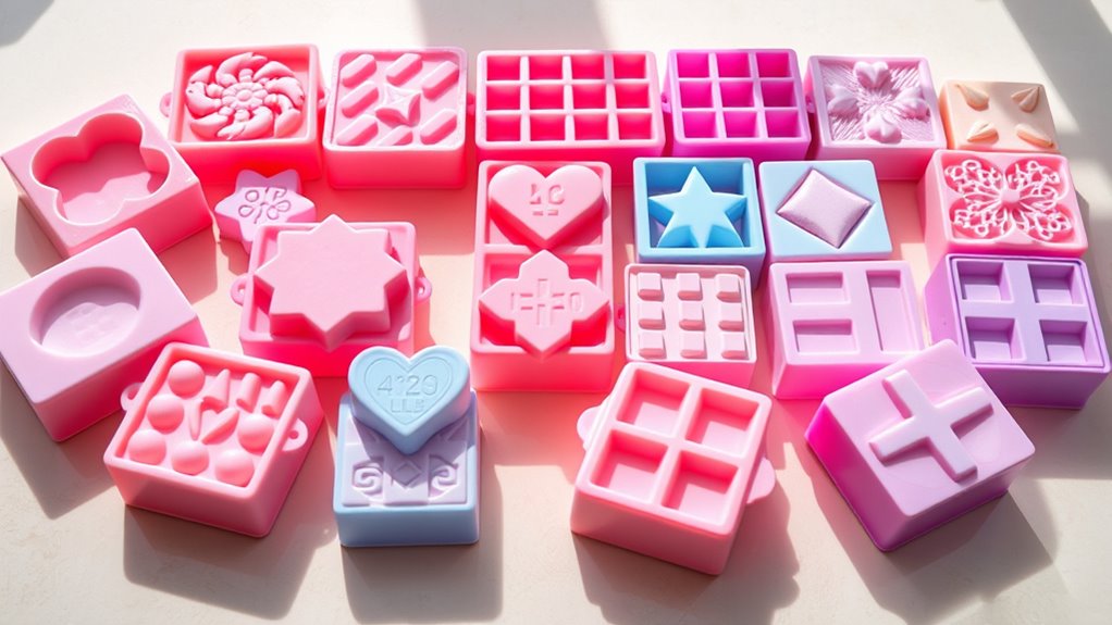 top waffle soap mold kits