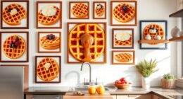 top waffle wall art