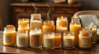 waffle scented candle collection