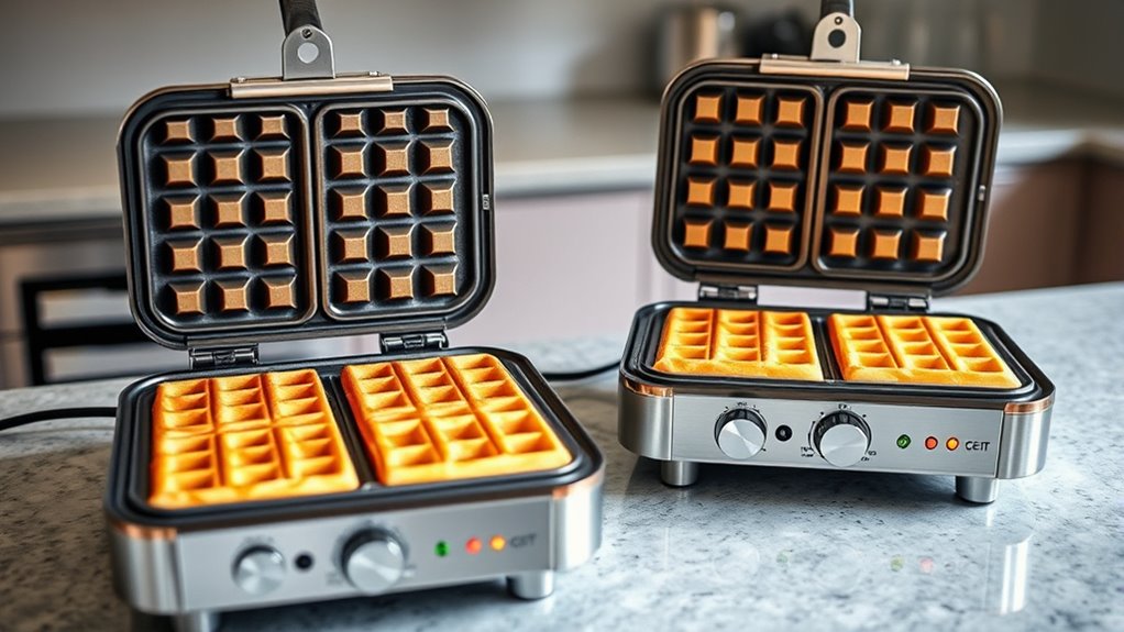 waffle size speed safety