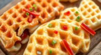 asian fish shaped waffles