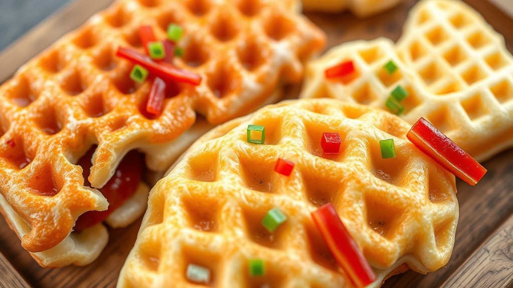 asian fish shaped waffles