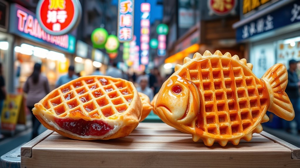asian street waffle innovations