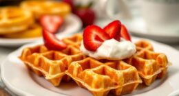 balanced waffle serving sizes