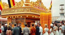 belgian waffles at 1964 fair
