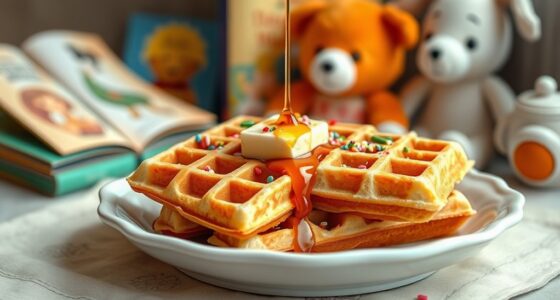 childhood waffles evoke nostalgia