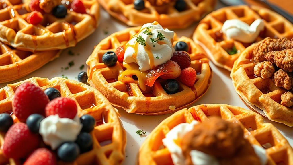 creative waffle flavor innovations