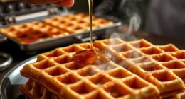 crispier waffles with tips