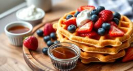 egg free dairy free waffles