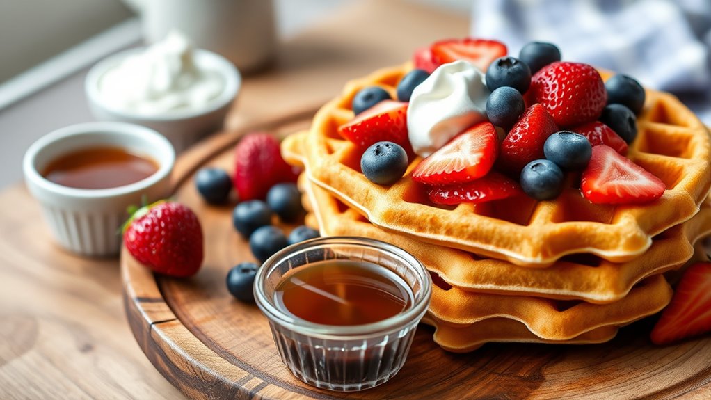 egg free dairy free waffles