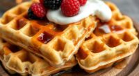 fermented sourdough waffle benefits