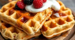 fermented sourdough waffle benefits