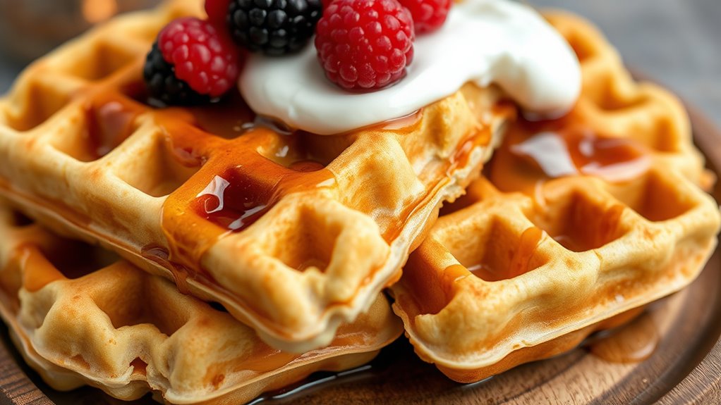 fermented sourdough waffle benefits