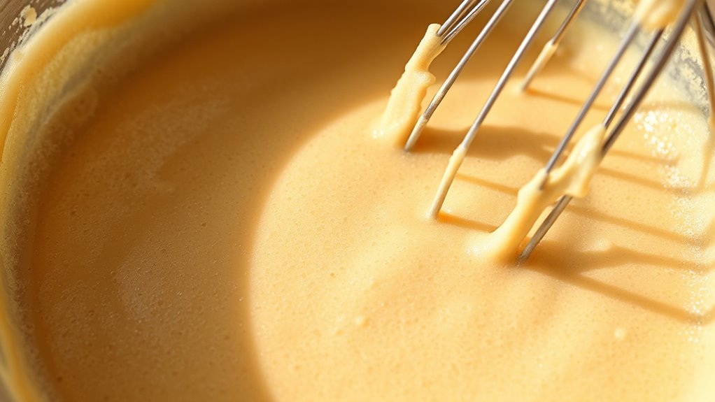 fizzy waffle batter lift