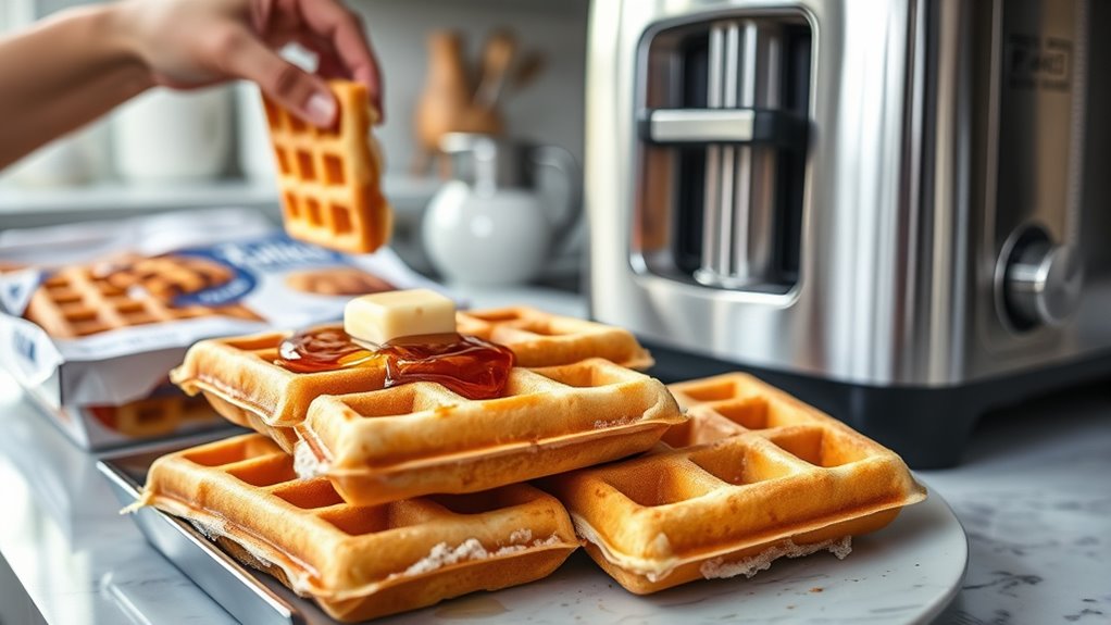 frozen waffles debate