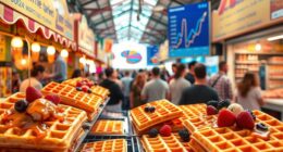 global waffle market growth