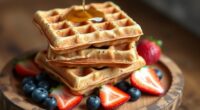 gluten free protein waffles