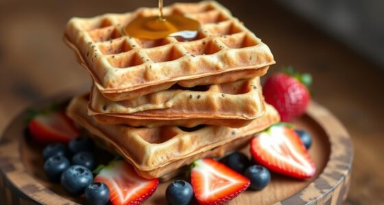 gluten free protein waffles