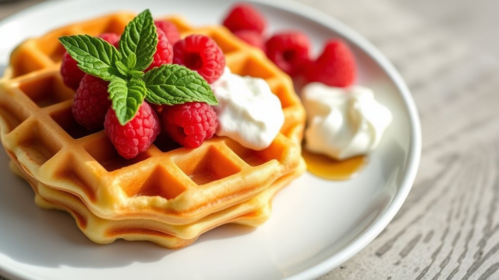 gluten free vegan waffle toppings