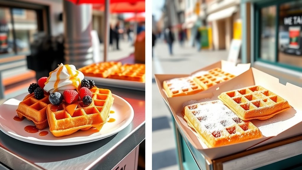 gourmet waffle pricing strategies