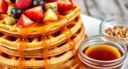 healthier waffle topping options