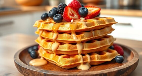 high protein waffle recipes