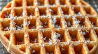 ice crystals alter waffle texture