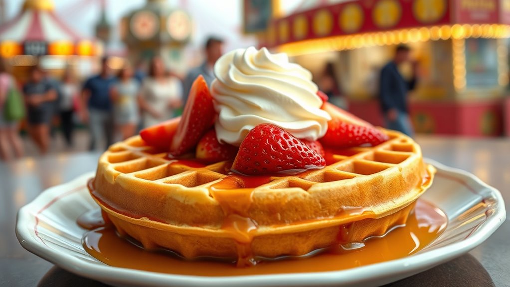 innovative waffle food trends