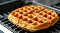 keep waffles crispy when reheating