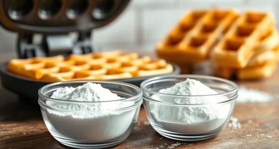 leavening agents in waffles