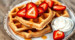 low fodmap allergen friendly waffles