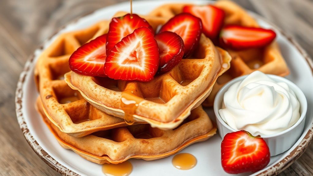 low fodmap allergen friendly waffles