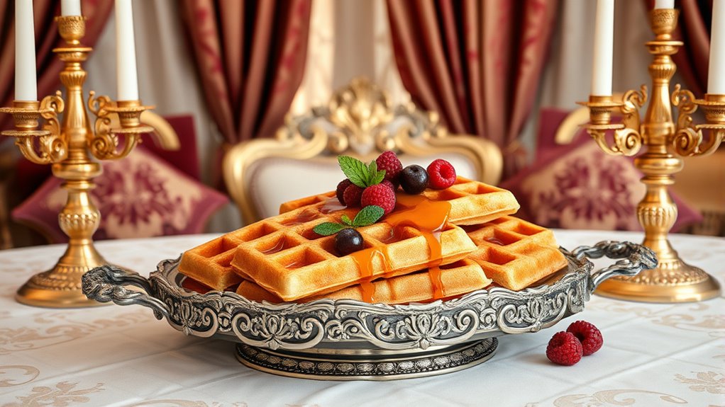 nobility shaped waffle recipes