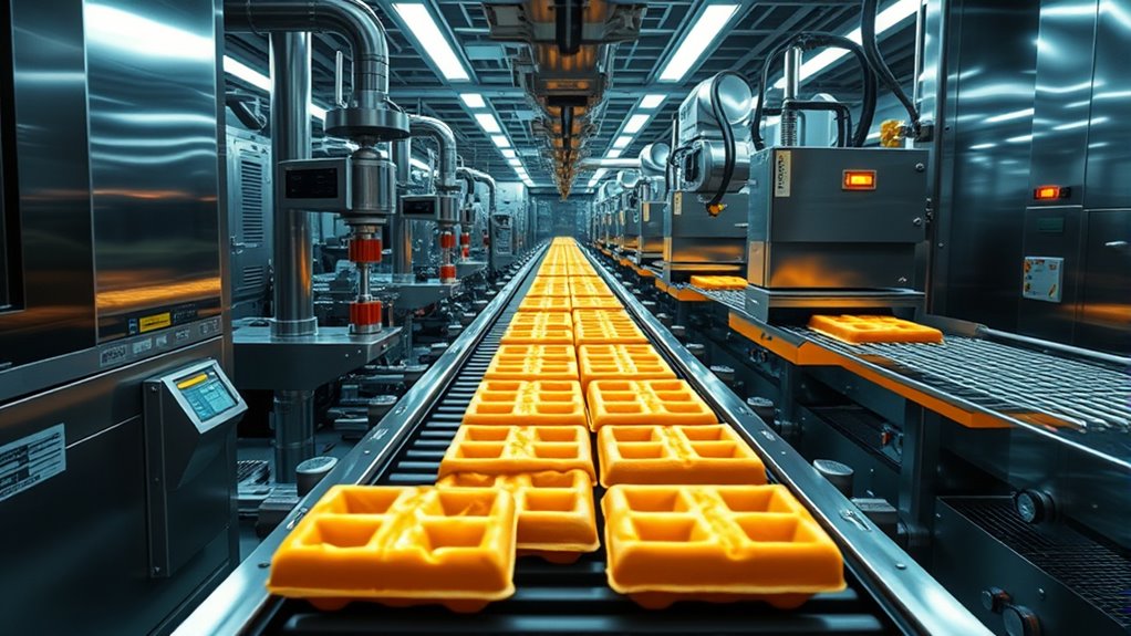 optimize waffle manufacturing processes