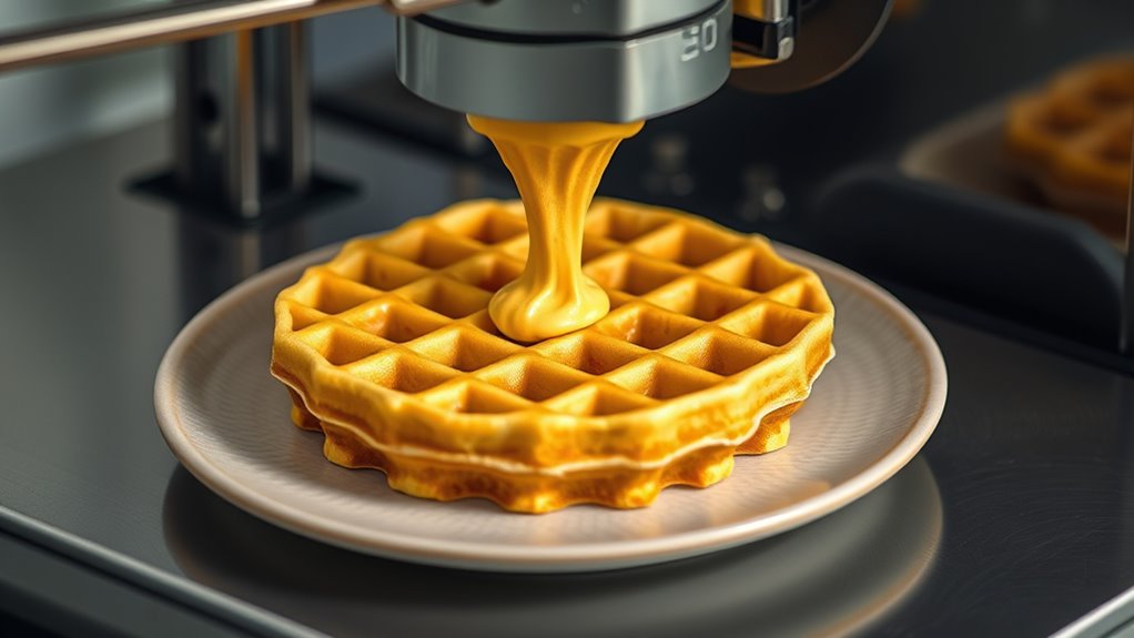 personalized nutritious artistic waffles