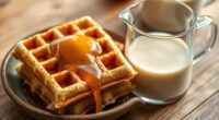 plant based milk waffles comparison