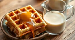 plant based milk waffles comparison