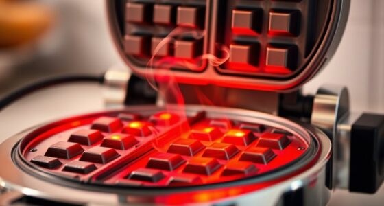 preheat for perfect waffles