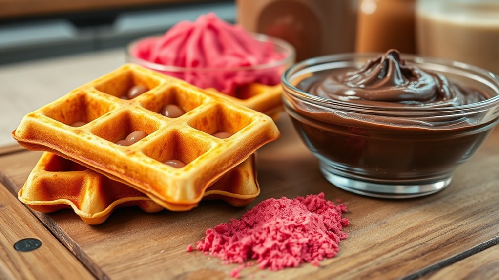 protein enhanced waffle nutritional boost