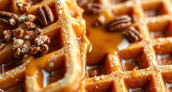 rich nutty waffle flavor