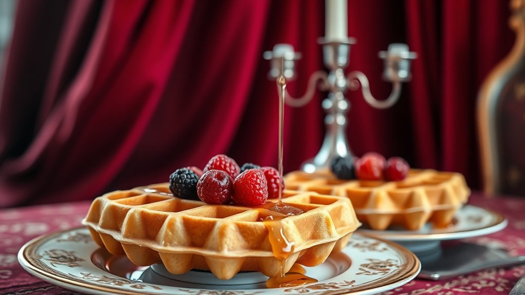 royal aristocratic waffle tradition