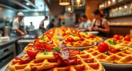 savory waffle menu expansion
