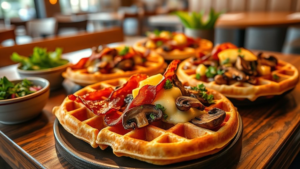 savory waffles transform menus