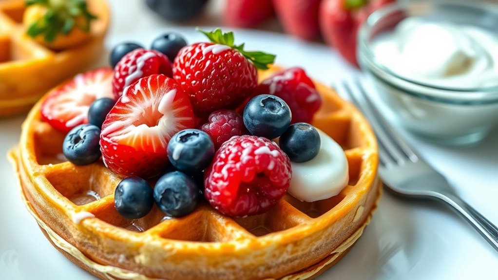 smart diabetic waffle tips