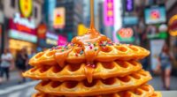 social media fuels waffle craze