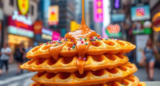 social media fuels waffle craze